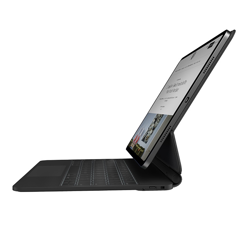 Uniq Venno Smart Magnetic Folio Bluetooth Keyboard for iPad Pro 11” (2022/21) | AIR 10.9 (2022/20) - Ebony Black