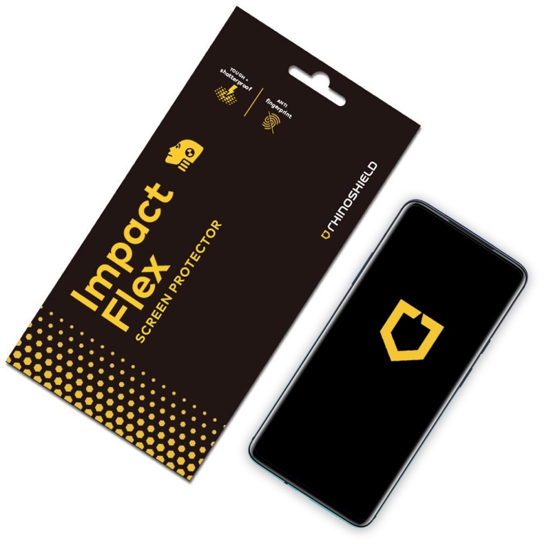RhinoShield Impact Flex Impact Protection Screen Protector for OnePlus 7 Pro/ 7T Pro Front Only - Transparent - 4710562401929