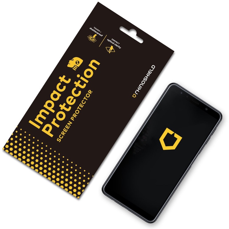 RhinoShield Impact Protection Screen Protector - Samsung Galaxy A7 (2018) Front Only - Transparent - 4710227238426