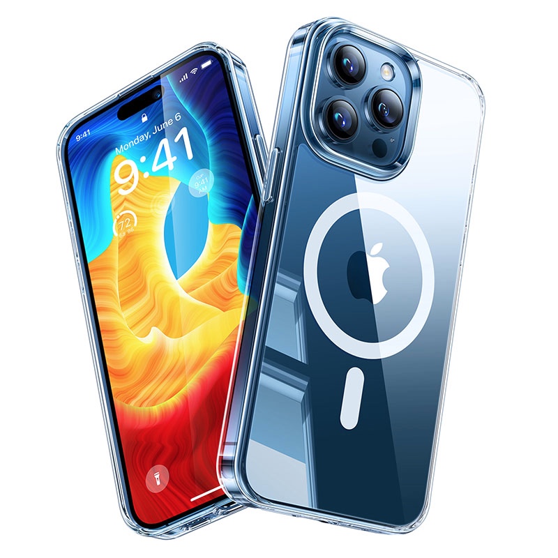 Torras Diamond Series Magsafe Compatible Phone Case for iPhone 15 Pro 6.1