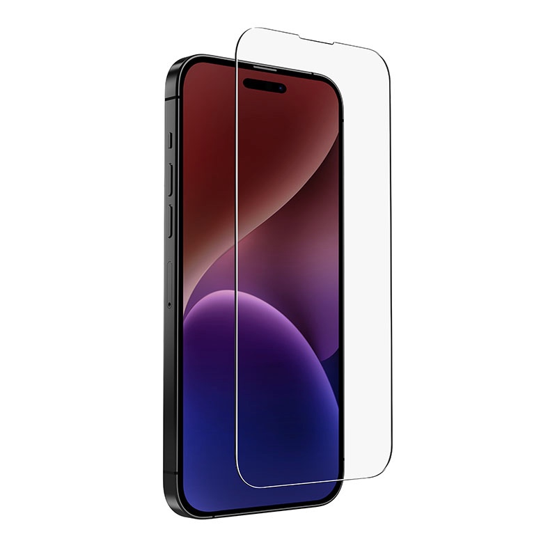 Uniq Optix Clear Glass Screen Protector for iPhone 15 Plus / 14 Pro Max
