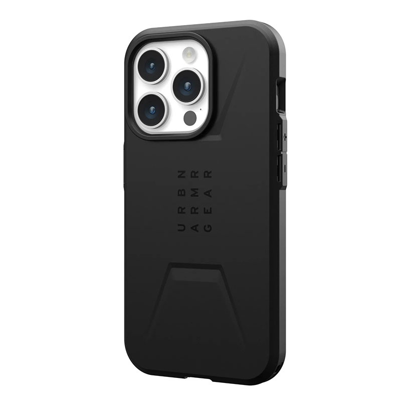UAG Civilian Magsafe Series Phone Case for iPhone 15 Pro - Black