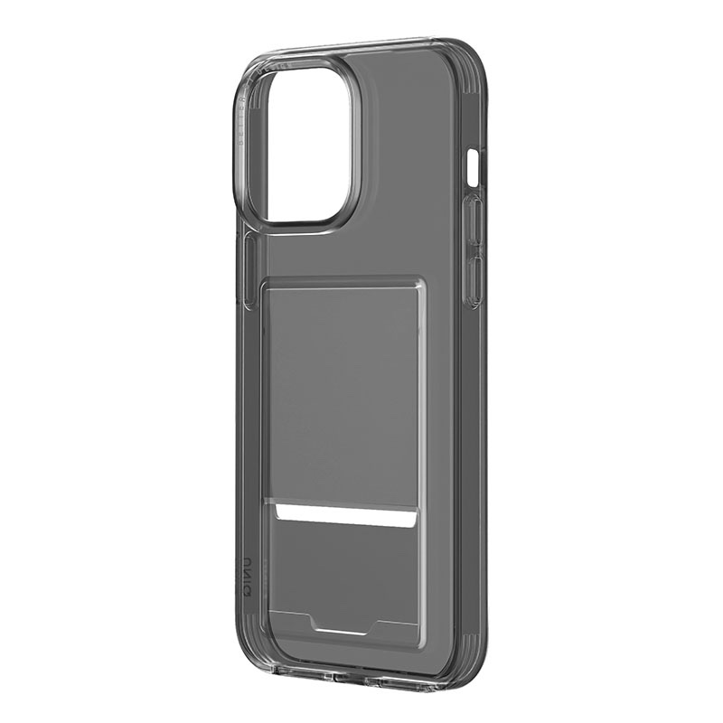 UNIQ Air Fender ID Series Phone Case for iPhone 15 – Smoked (Grey Tinted)