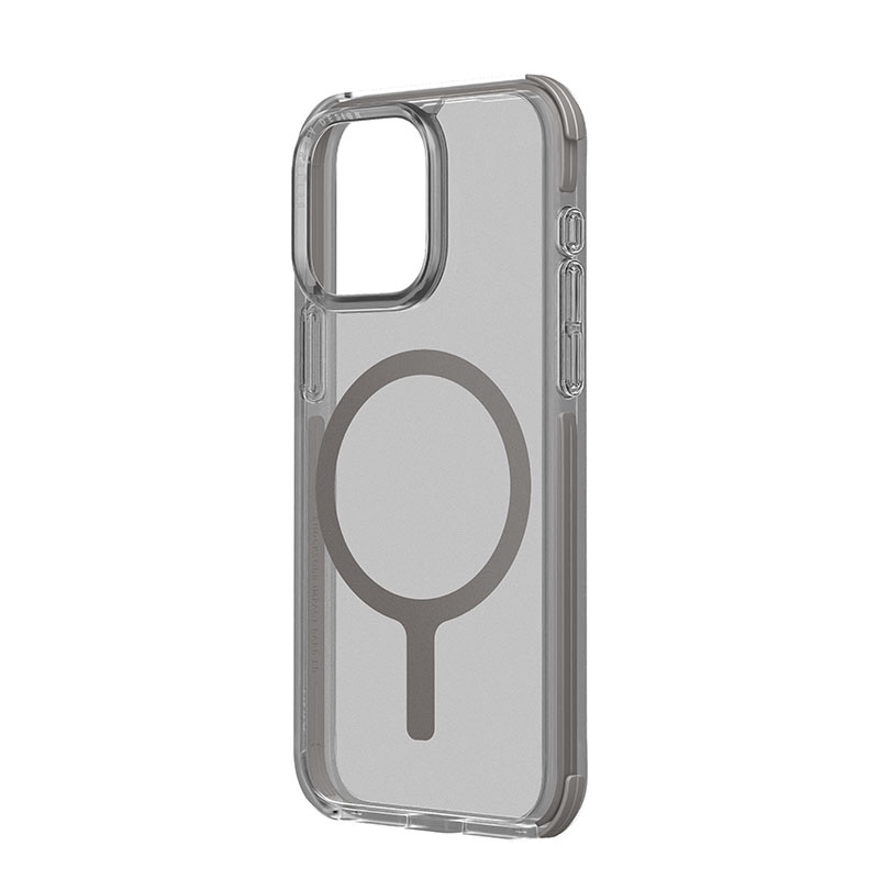 Uniq Combat (AF) MagSafe MagClick Charging Case for iPhone 15 Pro - Frost Grey