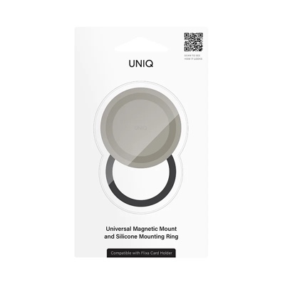 Uniq Flixa Magnetic MagSafe Mount Base - Flint Grey