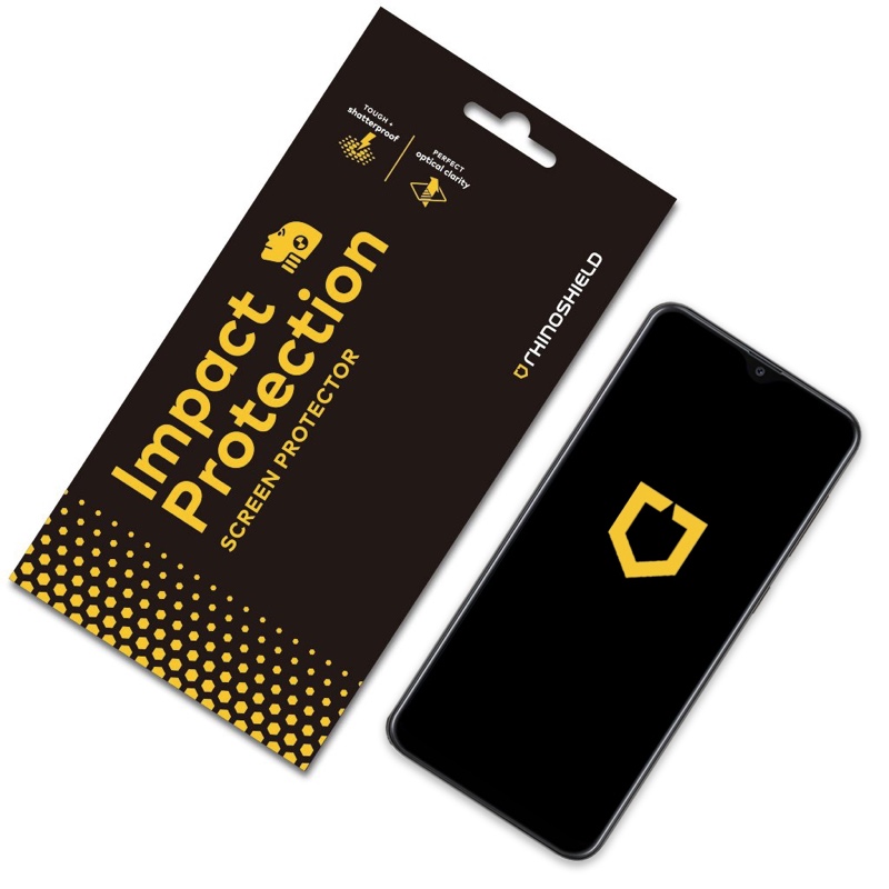 RhinoShield Impact Protection Screen Protector - Samsung Galaxy A20 Front Only - Transparent - 4710562419313