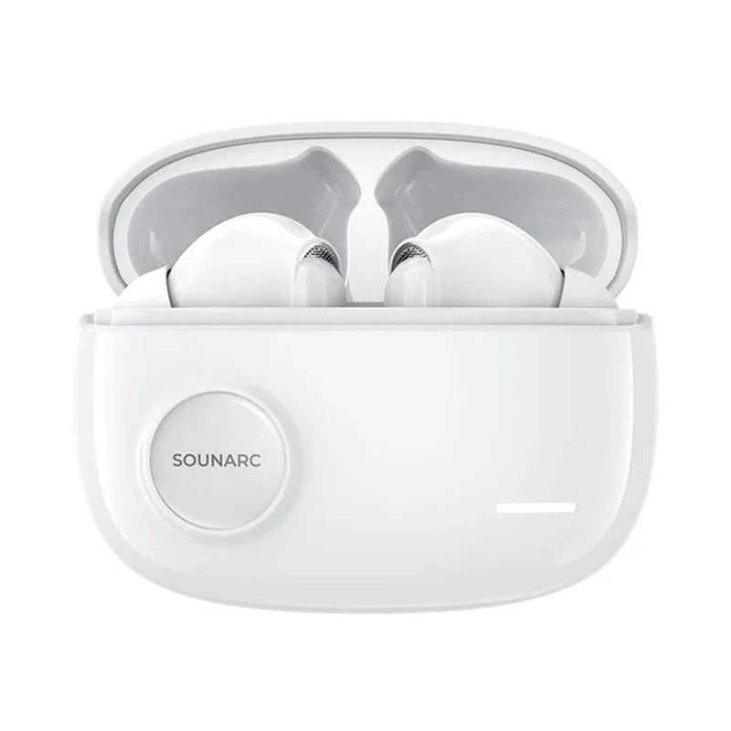 SOUNARC Q2 Hybrid Dual Driver True Wireless Earphones with Bluetooth 5.3, One Key Recovery, 27 Hours Playtime