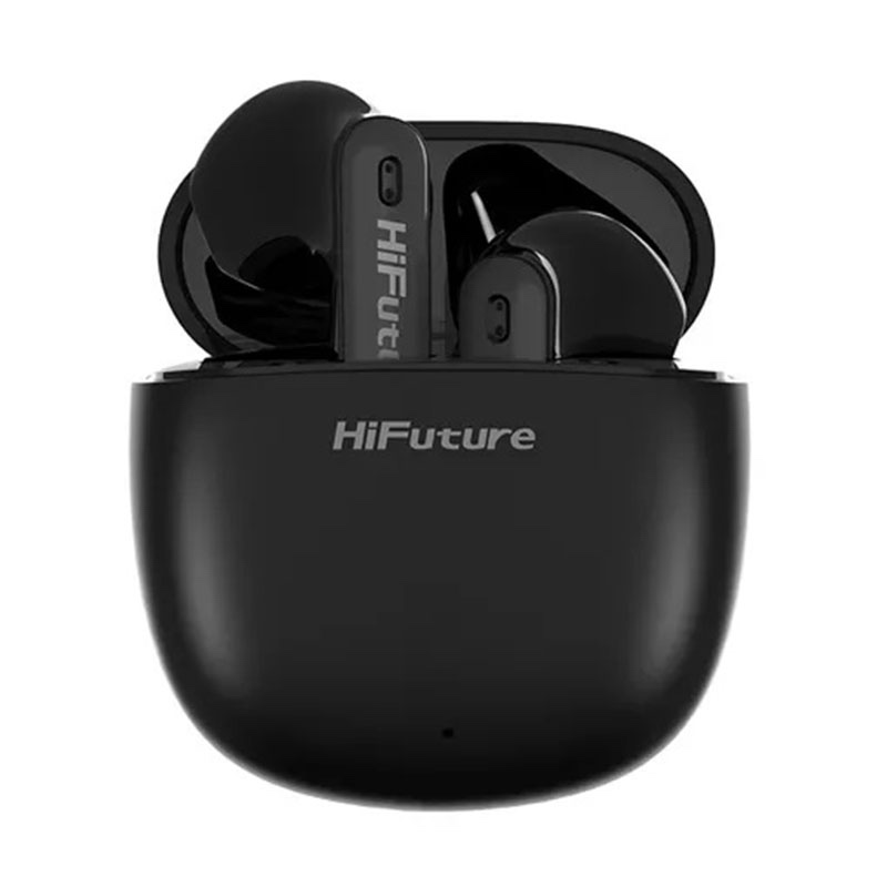HiFuture ColorBuds2 True Wireless Earphone Bluetooth 5.3, Smart Tap, IPX 5, 20 Hours Playtime - Black
