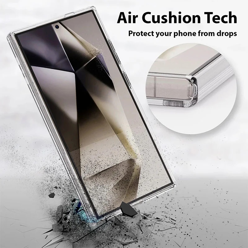 Whitestone [Dome Case] for Samsung Galaxy S24 Ultra - Premium Clear