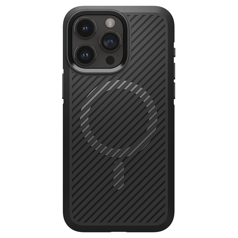 Spigen Core Armor Magfit MagSafe Compatible Phone Case for iPhone 15 Pro Max – Matte Black