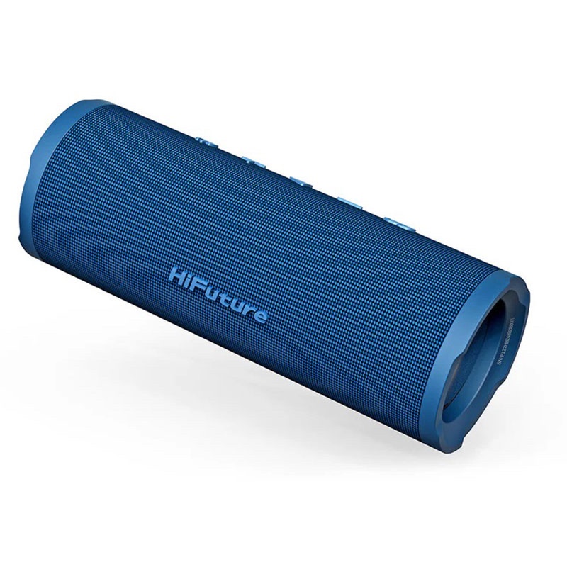 HiFuture Ripple 30W Portable Bluetooth Speaker with Crystal Clear Sound Quality, IPX7 Waterproof, Powerful Bass, 12 Hour Playtime - Blue