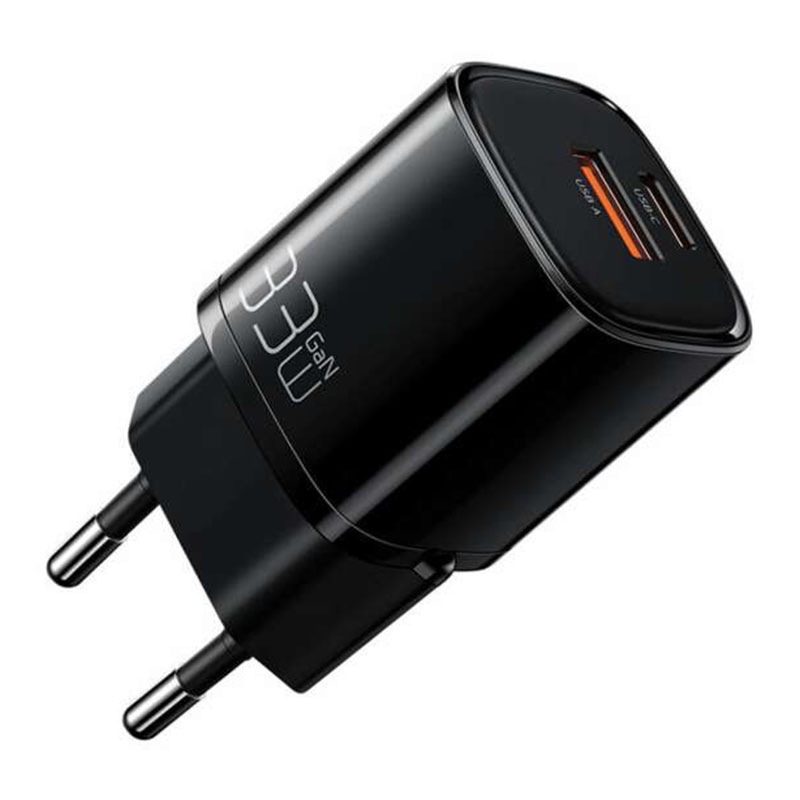 Mcdodo 33W PD+QC Dual Port Nano Charger EU - Black