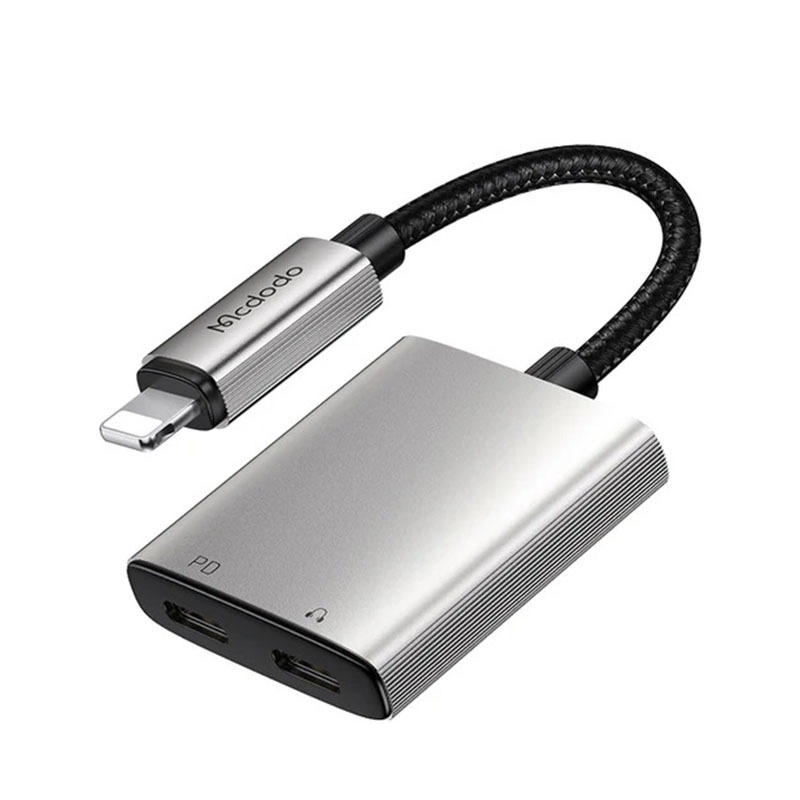 Mcdodo 2 in 1 Lightning to Lightning and Audio Adapter Cable - CA-5560