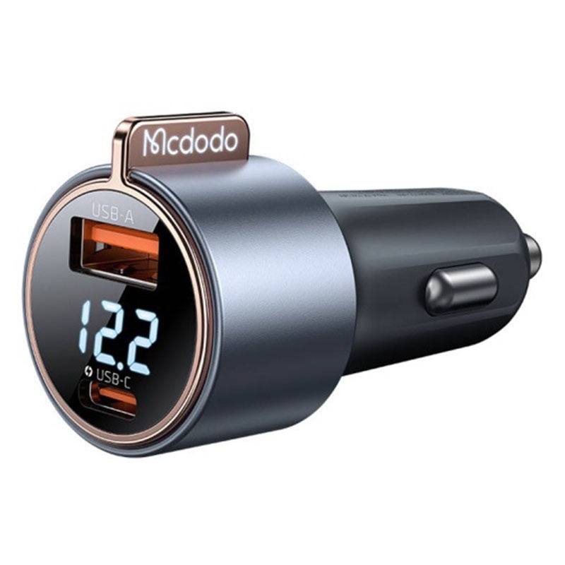 Mcdodo Car Charger Mobile 75W Dual Port USB A + C Fast Charging - CC-3690