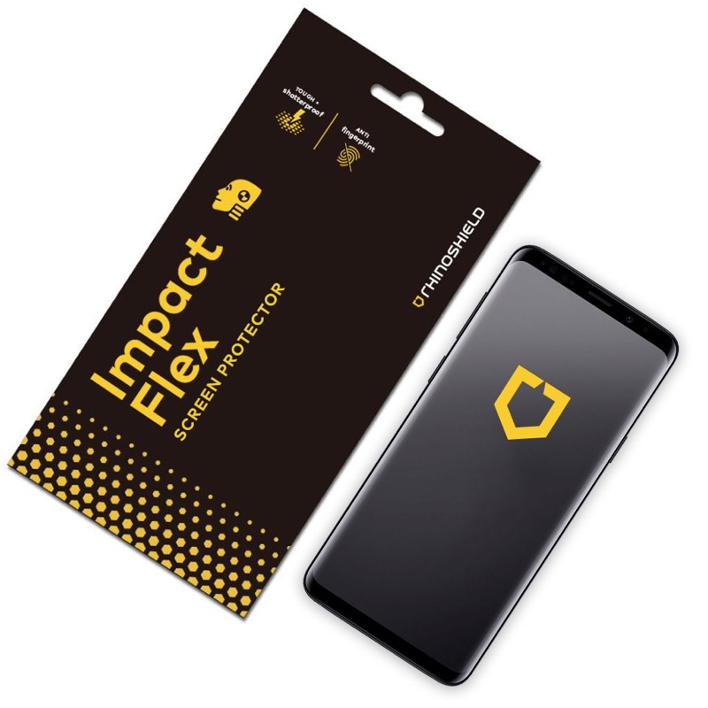 RhinoShield Impact Flex Screen Protector for Samsung Galaxy S9 Plus Front Only - 4710562403695