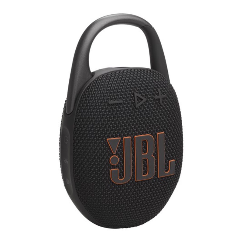 JBL Clip 5 - Ultra-Portable, Waterproof & Dustproof Bluetooth Speaker, Big Pro Sound with Punchy bass, Up to 12 Hours of Play - Black