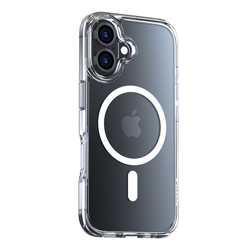 Torras Diamond-Mag Series MagSafe Compatible Case for iPhone 16 – Clear