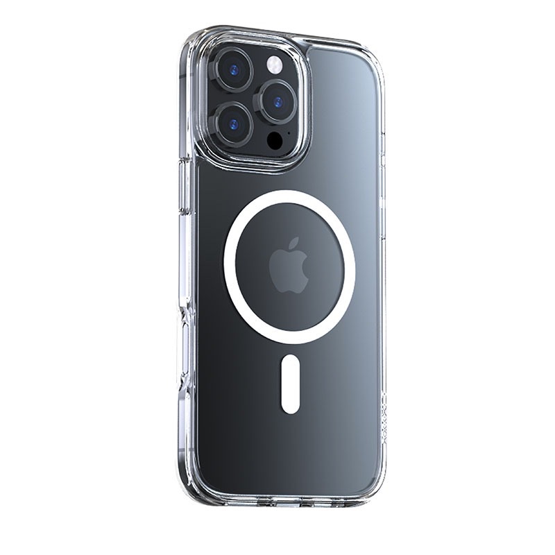 Torras Diamond-Mag Series MagSafe Compatible Case for iPhone 16 Pro Max – Clear