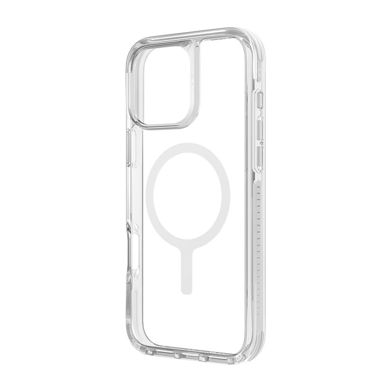 Uniq Combat MagClick MagSafe Charging Compatible Phone Case for iPhone 16 Pro – Clear