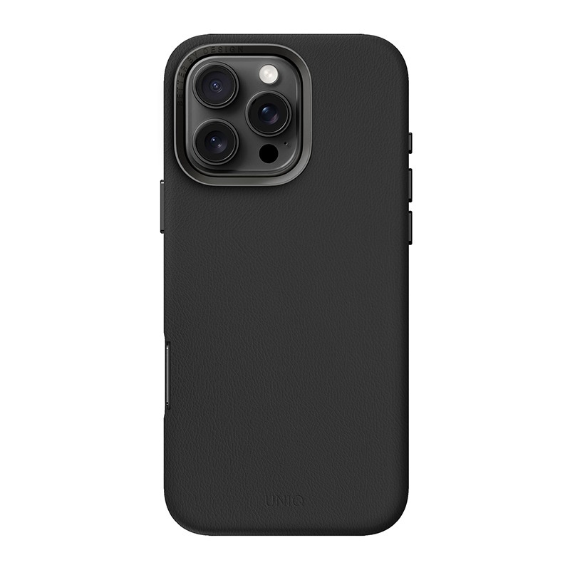 UNIQ Lyden Magclick Charging Compatible Phone Case for iPhone 16 Pro – Black
