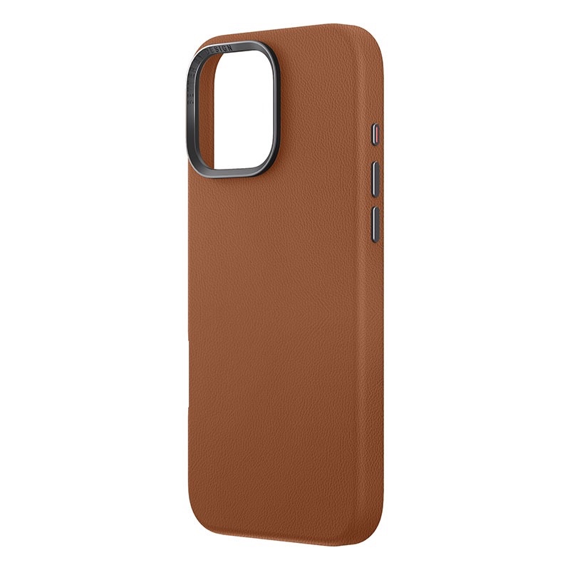 UNIQ Lyden Magclick Charging Compatible Phone Case for iPhone 16 Pro Max – Caramel