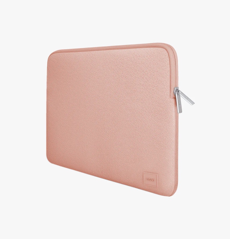 UNIQ Cyprus Protective Water Resistance Sleeve for Laptop and MacBook up to 14” – Pink