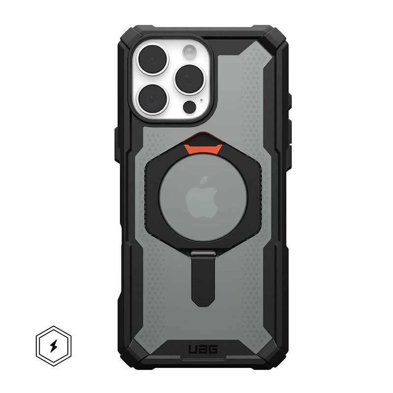 UAG Plasma XTE MagSafe Compatible Phone Case for iPhone 16 Pro Max - Black/Orange