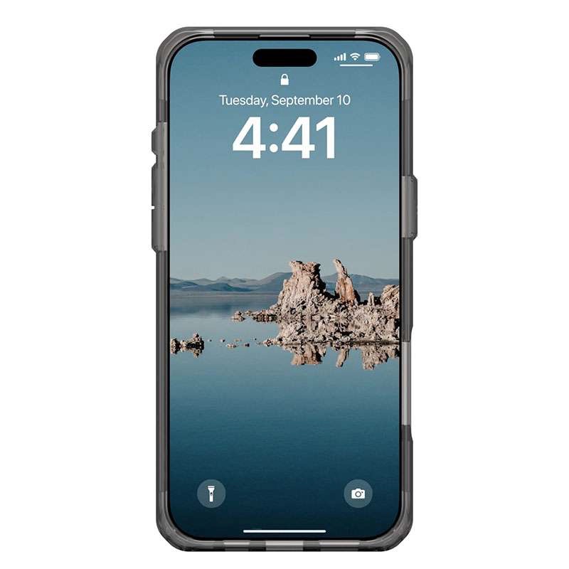 UAG Plyo Magsafe Compatible Phone Case for iPhone 16 Pro Max - Ash/White