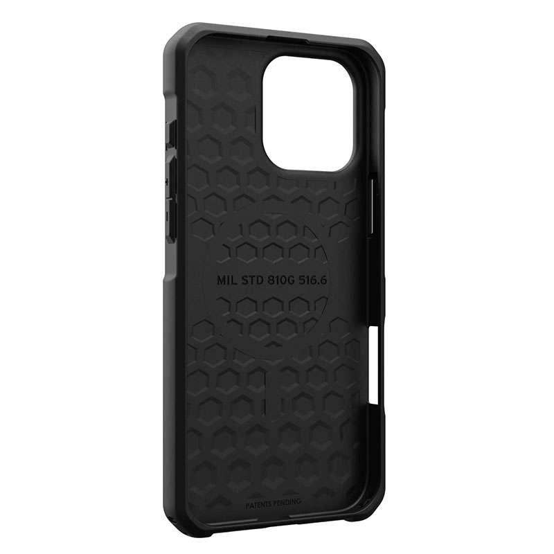 UAG Metropolis LT Magsafe Compatible Phone Case for iPhone 16 Pro Max - Kevlar Black