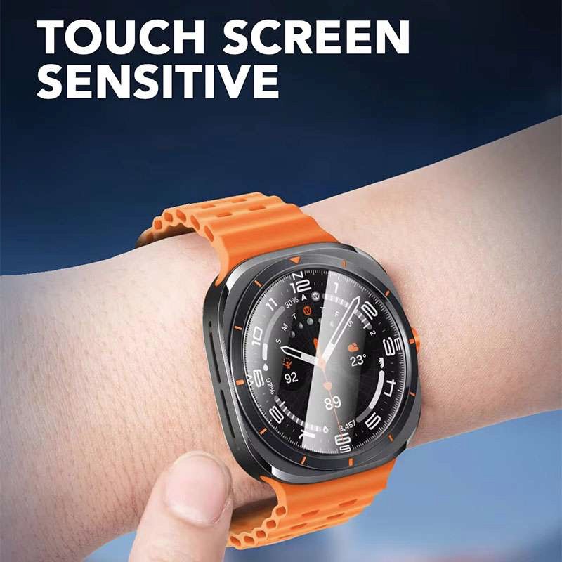 Tempered Glass Screen Protector for Samsung Galaxy Watch Ultra 47mm - Pack of 2