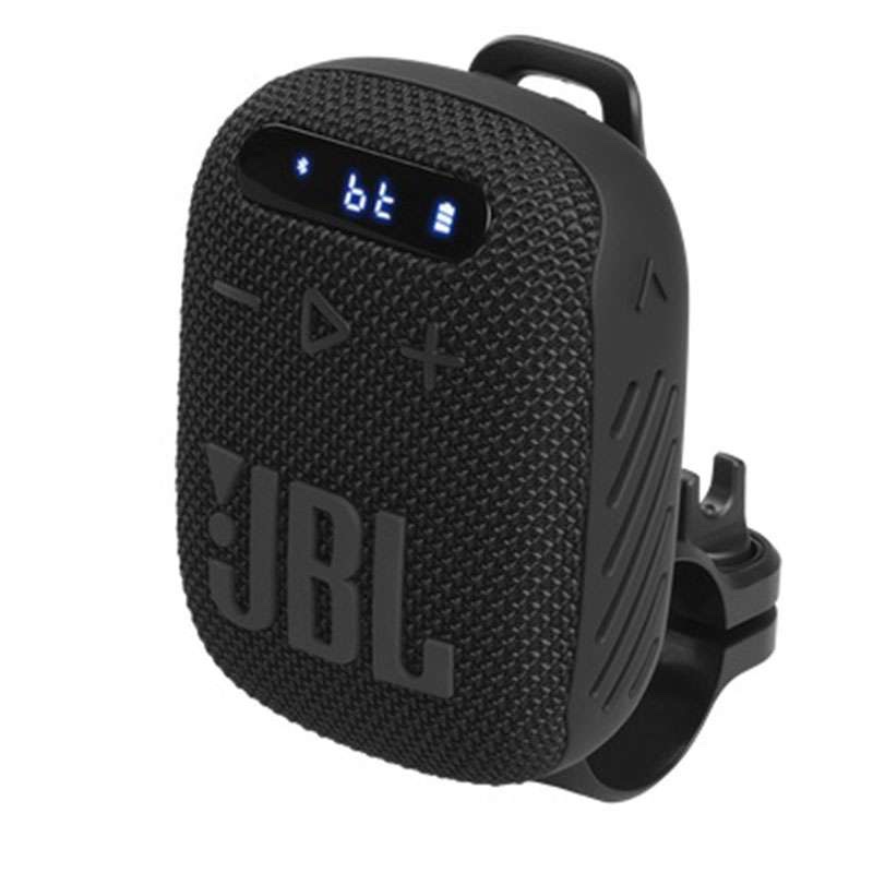 JBL Wind 3 FM Bluetooth Handlebar Speaker - Black