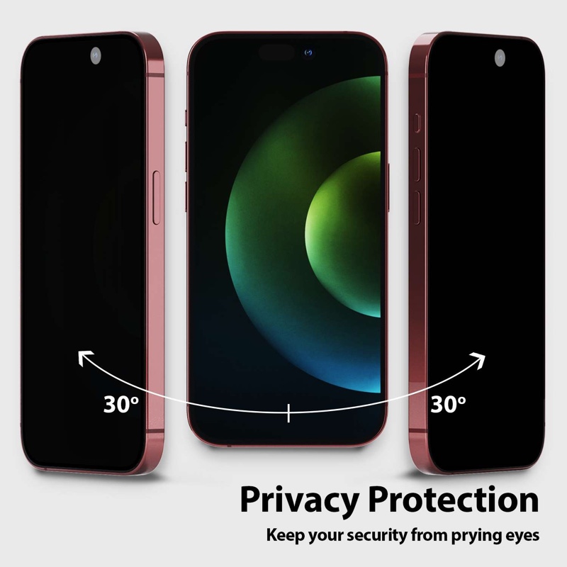 iPhone 16 Pro Max Whitestone Dome EZ AR Privacy Glass Screen Protector – 1 Pack