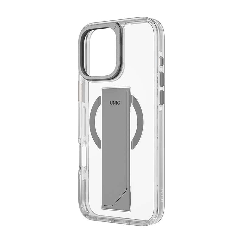Uniq Heldro Max MagClick MagSafe Charging Compatible Phone Case for iPhone 16 Pro Max – Clear