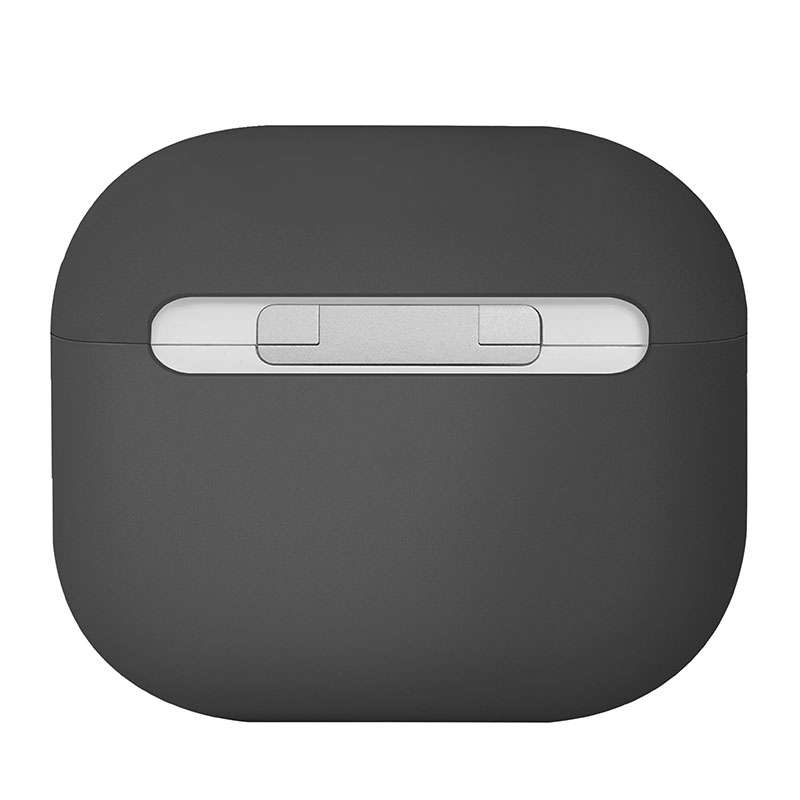 UNIQ Lino Hybrid Liquid Silicone Case for AirPods 4th Gen - Grey