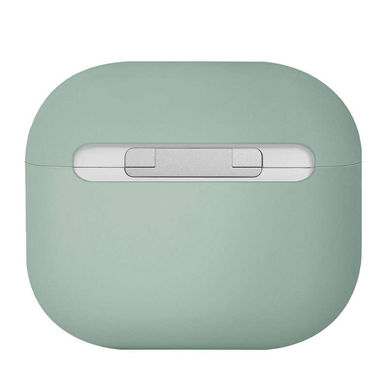 UNIQ Lino Hybrid Liquid Silicone Case for AirPods 4th Gen - Green