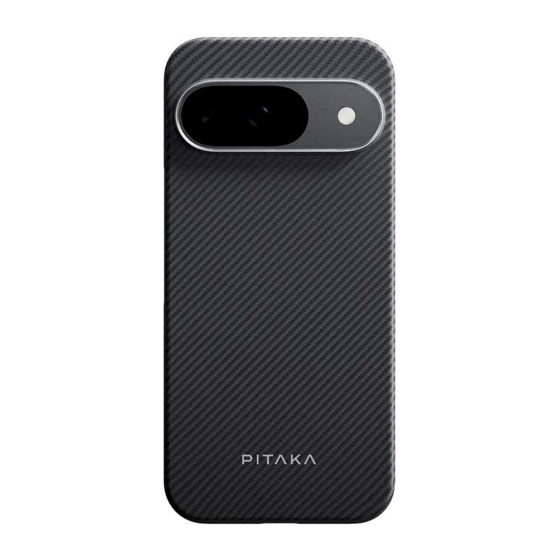 Pitaka MagEZ Compatible Case for Google Pixel 9/9 Pro - Black/Grey
