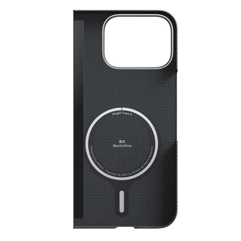 Pitaka MagEZ Compatible Case for Google Pixel 9 Pro Fold – Black/Grey