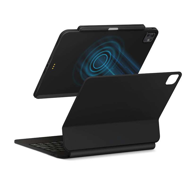 Uniq Axel Magnetic Stand Case for iPad Air 11” M2 and iPad Pro 11” - Black