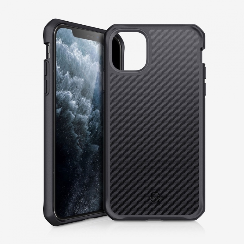 ITSKINS iPhone 11 Pro Max  Hybrid Fusion (Black1) 4894465852511