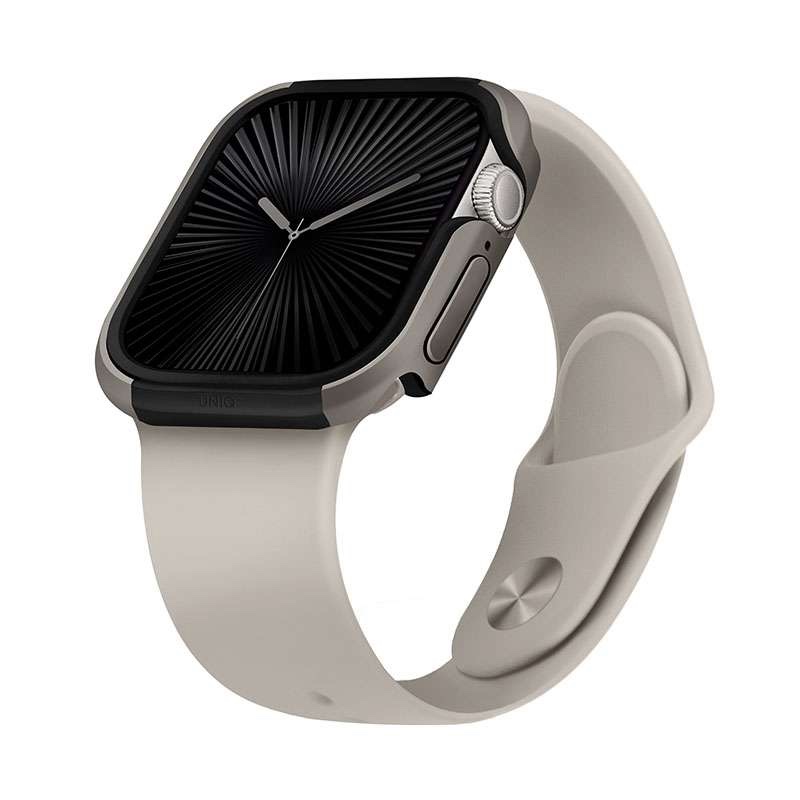 UNIQ Valencia Case for Apple Watch Series 10 46MM – Silver