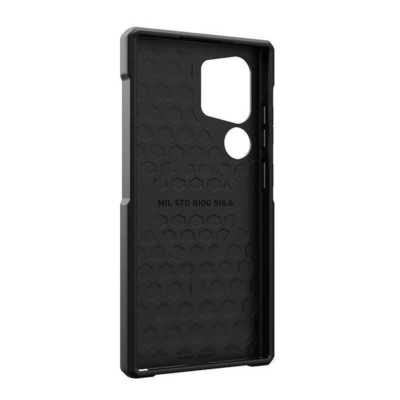 UAG Metropolis LT Magsafe Compatible Phone Case for Samsung Galaxy S24 Ultra – Micro Hex Camo Graphite