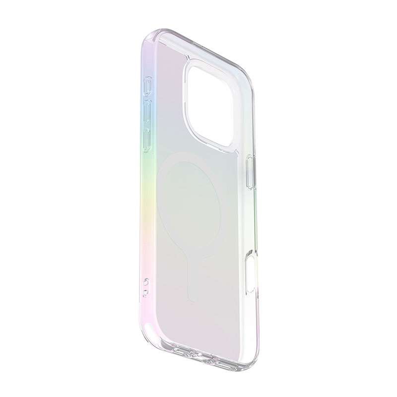 UNIQ Iridescia MagSafe Charging Compatible Phone Case for iPhone 16 Pro - Holo Quartz