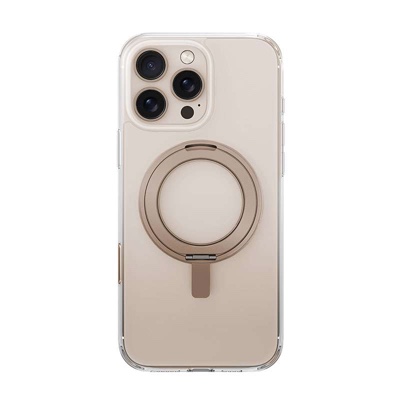 UNIQ Swivix MagSafe Compatible Phone Case for iPhone 16 Pro – Gold