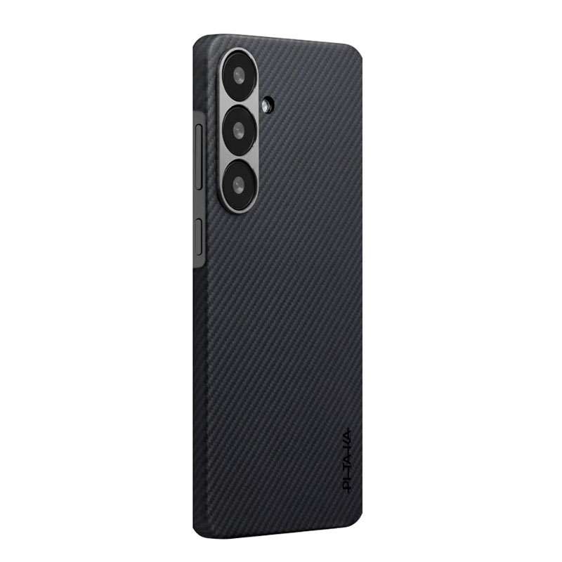 Pitaka Samsung Galaxy S25 MagEZ Compatible Case – Black/Grey