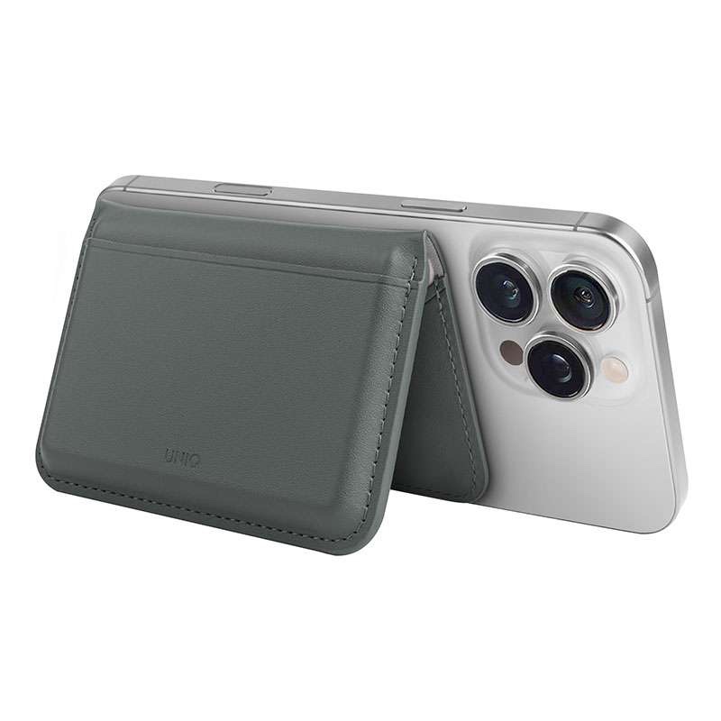 Uniq Lyden DS RFID-Blocking Magnetic Wallet - Green