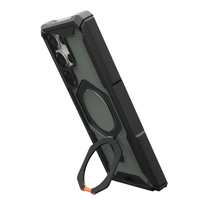 UAG Plasma XTE MagSafe Compatible Phone Case for Samsung Galaxy S25 Ultra - Black/Orange