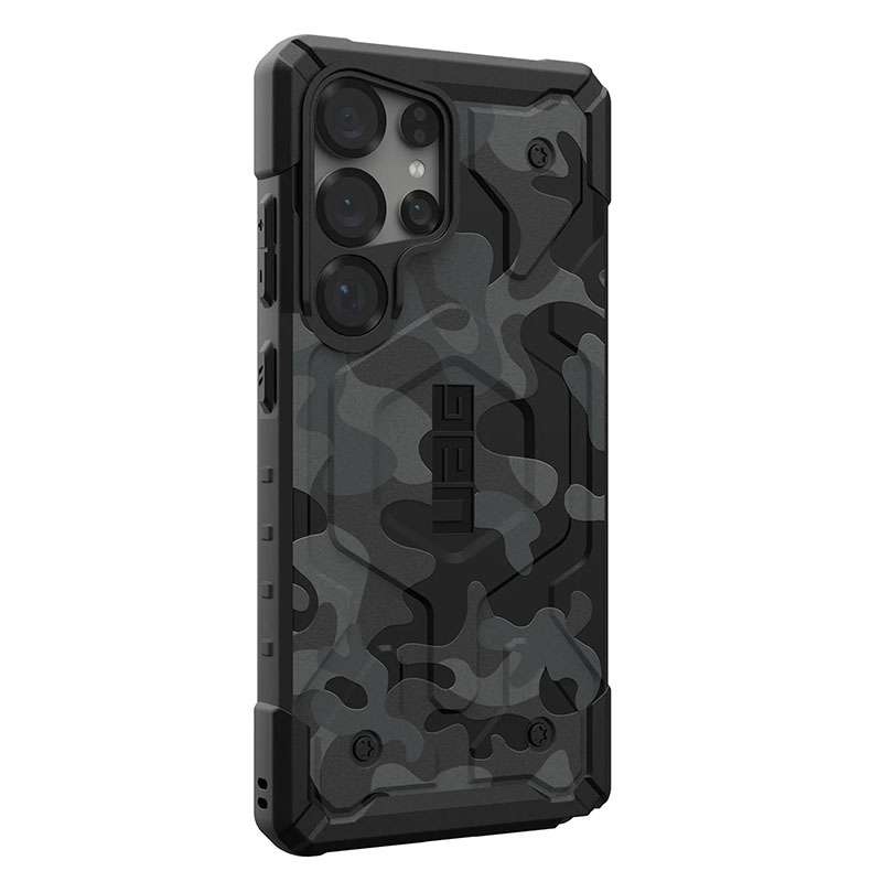 UAG Pathfinder SE Magsafe Compatible Phone Case for Samsung Galaxy S25 Ultra – Midnight Camo