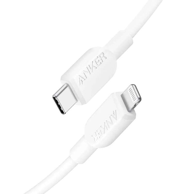Anker 310 USB-C to Lightning Cable 0.9m - White
