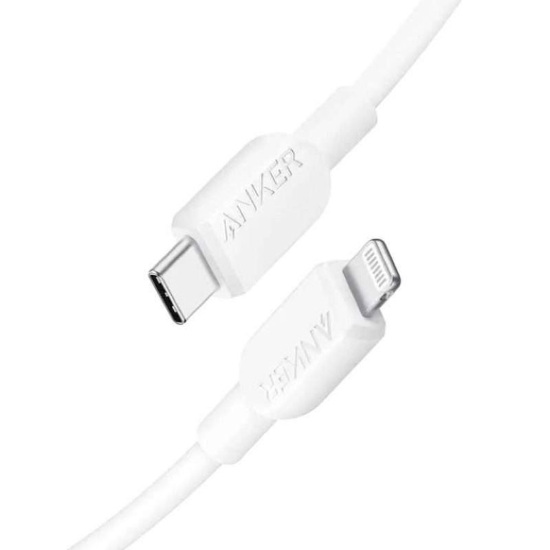 Anker 310 USB-C to Lightning Cable 1.8m - White