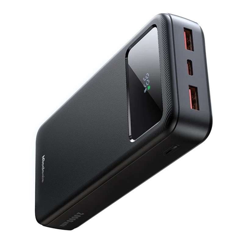 Mcdodo Digital Display 20000mAh 22.5W Power Bank - Black